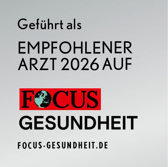 Focus Badge, Empfohlener Arzt 2026